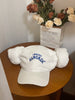 Unique And Adorable Letter-embroidered Thai Sauna Hat