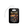 Pilot Luggage Tag — "Sky Is Not The Limit" Aviator Travel ID