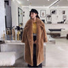 Womens Long Cashmere-Like Coat