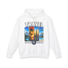 Travel Vibes Hoodie — Scenic ‘TRAVEL’ Panel Graphic Pullover