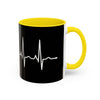 Pilot Heartbeat Coffee Mug — Airplane ECG Travel Lover Gift (11/15oz)