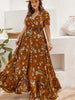 Bohemian Style Printed Dress For Women