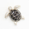 Four-color Epoxy Turtle Brooch