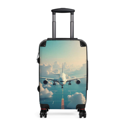 Travel-Inspired Suitcase with Airplane Design - Perfect for Adventurers