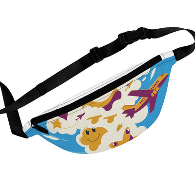 Colorful Adventure Fanny Pack - Fun and Functional Gear for Travel and Everyday Use
