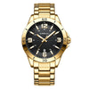Waterproof Digital Quartz Watch With A Steel Band