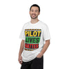 Pilot Lives Matter T-Shirt — Bold Retro Aviation Support Tee