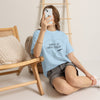 Love at First Flight T‑Shirt – Travel Plane Heart Tee