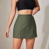 New Style Casual Skirt-trousers With Double Side Slits