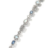 Light Luxury 6mm Blue Gemstone Bracelet Sweater Chain Minimalist
