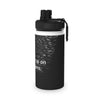 Inspirational Stainless Steel Water Bottle, Motivational Quotes, Sports Bottle, Gym Hydro Flask, Gift for Athletes, Hiking Gear