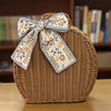 Souvenir Vintage Woven Rattan Suitcase