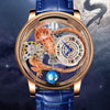 Men's Fashion Tourbillon Good Luck Comes Watch