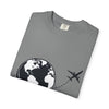 Travel Couple T-Shirt — "Different Places, Same Soul" Globe & Plane Tee