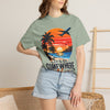 Let's Go Somewhere New T-Shirt - Retro Beach Sunset Travel Tee