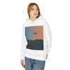 Unisex Lightweight Hooded Sweatshirt - Serene Sky and Ocean Design