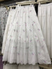 Sweet Mori-Style Embroidered Hollow-Out Lace Skirt