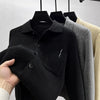 Casual Solid-Color Pocket Lapel Knit Sweater Coat