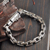 Vintage S925 Sterling Silver Chain Bracelet For Men And Women Couples