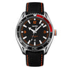Rotating Dial Watch Outdoor Casual Business Waterproof Quartz Leather Strap For Men