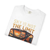 Aviation Pilot T‑Shirt — “Sky Is Not The Limit” Vintage Cockpit Graphic