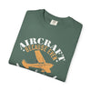Pilot Mechanic T‑Shirt – "Aircraft Because Even Pilots Need Heroes" Vintage Plane Tee