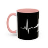 Pilot Heartbeat Coffee Mug — Airplane ECG Travel Lover Gift (11/15oz)