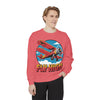 Fly High Vintage Airplane Sweatshirt, Unisex Crewneck Top, Cozy Gift for Aviation Lovers, Travel Lovers, Birthday Gift