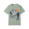 Travel More Worry Less T-Shirt — Mountain Hiker Adventure Tee
