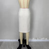 Summer Midi Skirt With Side Slit And Buttons Versatile Style