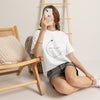 Travel Tee — “Where to next?” Airplane Graphic T‑Shirt
