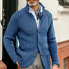 Casual Long Sleeve Solid Color Knitted Coat