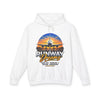 Runway Dreams Hoodie — Sunset Airplane Pilot Gift