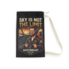 Sky Is Not The Limit Laundry Bag — Pilot Aviation Travel Gear