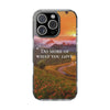 Inspirational Phone Case - Clear Cases, Motivational Gift, Adventure Accessory, Summer Vibes, Best Friend Gift, Unique Phone Cover