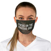 Positive Vibe Fabric Face Mask, Inspirational Face Covering, Motivational Mask, Gift for Health Care Workers, Wellness Accessories, [...]