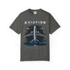 Aviation Graphic T-Shirt — 'Aviation: Life in the Sky' Airplane Tee for Pilots & Travel Fans