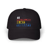 Camouflage Dad Cap - "Travelling Is My Therapy"
