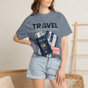 Travel Passport T-Shirt — Explore, Experience, Repeat Graphic Tee