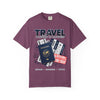 Travel Passport T-Shirt — Explore, Experience, Repeat Graphic Tee