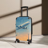 Travel Suitcase with Scenic Airplane Design – Perfect for Adventurers and Jet-Setters