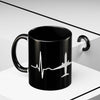 Pilot Heartbeat Coffee Mug — Airplane ECG Travel Lover Gift (11/15oz)