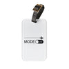 Mode On Luggage Tag — Travel-Themed ID Tag for Frequent Flyers