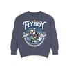 Vintage Flyboy Sweatshirt, Retro Pilot Sweatshirt, Unisex Aviation Design, Gift for Adventurers, Cozy Casual Wear