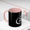 Pilot Pup Coffee Mug — Black Accent Ceramic Mug with Aviator Dog Design (11/15oz)