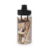 Stylish Stainless Steel Water Bottle, Travel Hydration, Eco-Friendly Water Container for Sports and Adventures, Gifts for Travel Enthusiasts