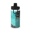 Beach Vibes Stainless Steel Water Bottle - Perfect for Summer Adventures, Hydration on the Go, Eco-Friendly Gift, Outdoor Sports