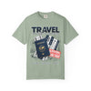Travel Passport T-Shirt — Explore, Experience, Repeat Graphic Tee