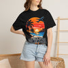Let's Go Somewhere New T-Shirt - Retro Beach Sunset Travel Tee