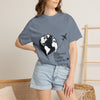 Travel Couple T-Shirt — "Different Places, Same Soul" Globe & Plane Tee